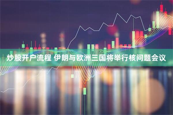 炒股开户流程 伊朗与欧洲三国将举行核问题会议