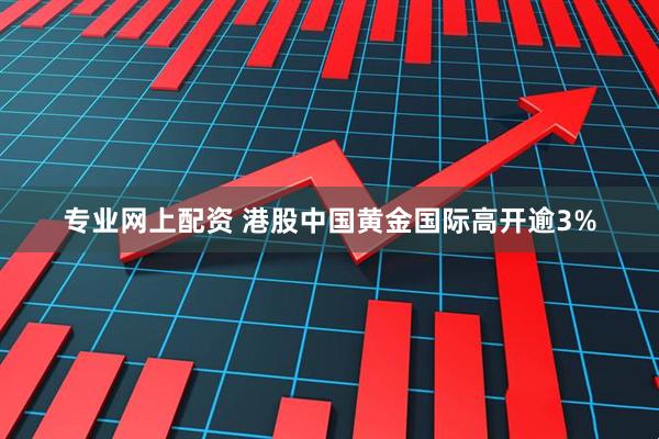 专业网上配资 港股中国黄金国际高开逾3%